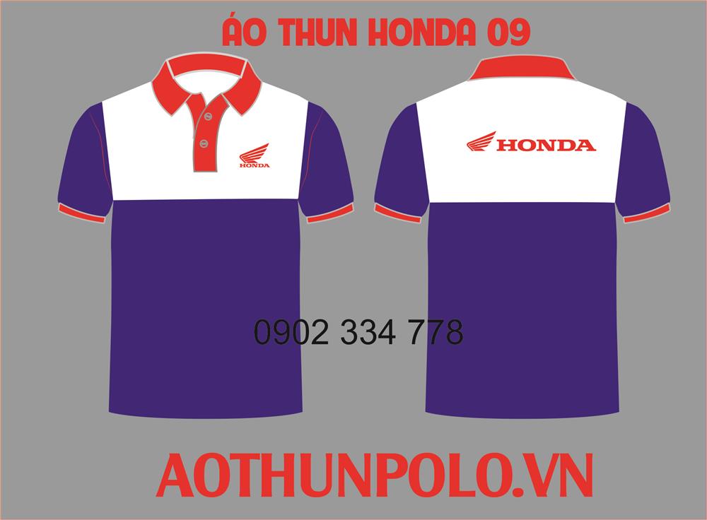 xưởng áo thun honda số lượng lớn